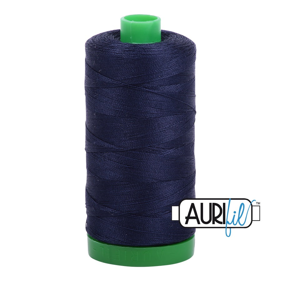 Aurifil Cotton Mako 2785 Very Dark Navy