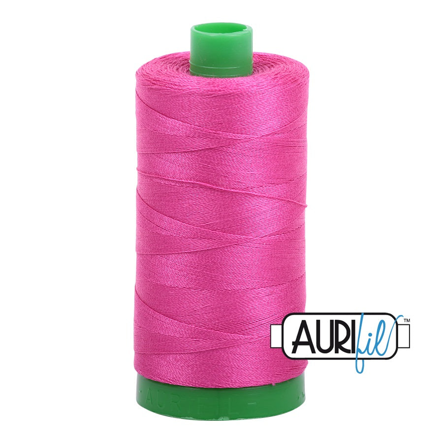 Aurifil Cotton Mako 4020 Fuchsia
