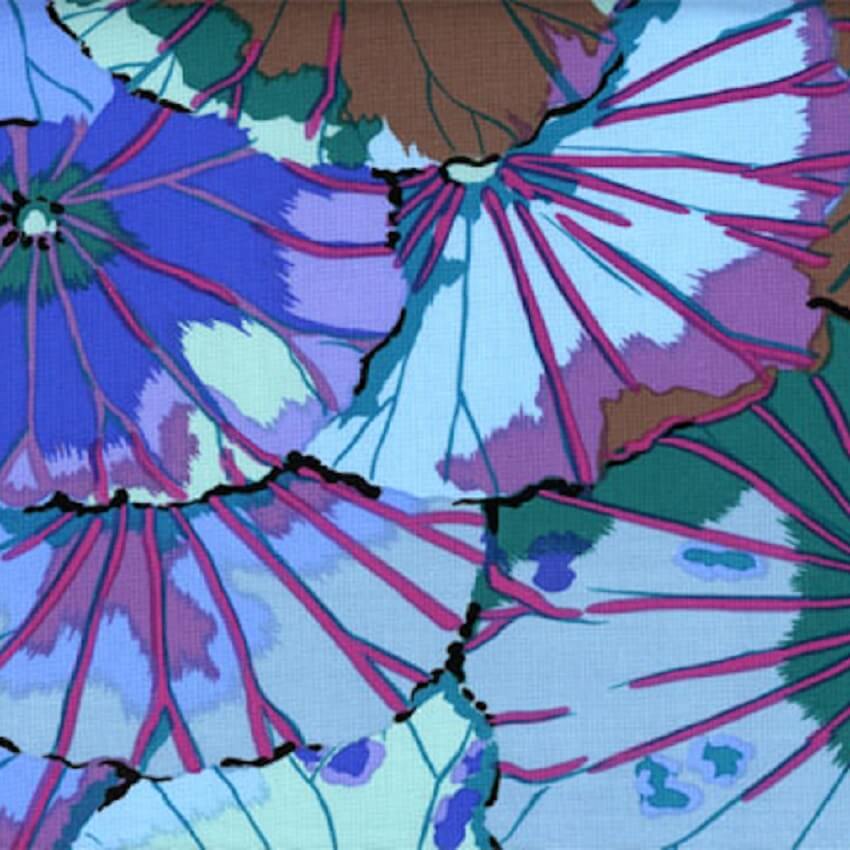 Kaffe Fassett: Lotus Leaf Blue
