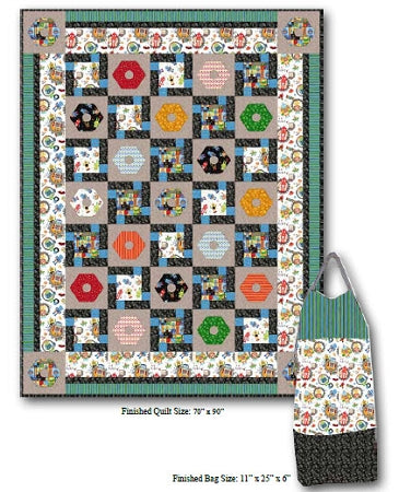 Free Pattern Run Run Robot