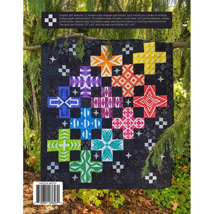 Sassafras Lane Designs - Graphic Jam BOM Quilt Pattern