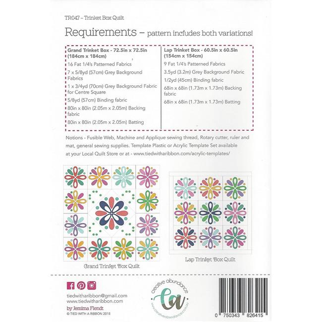 Tied with a Ribbon Pattern: Trinket Box