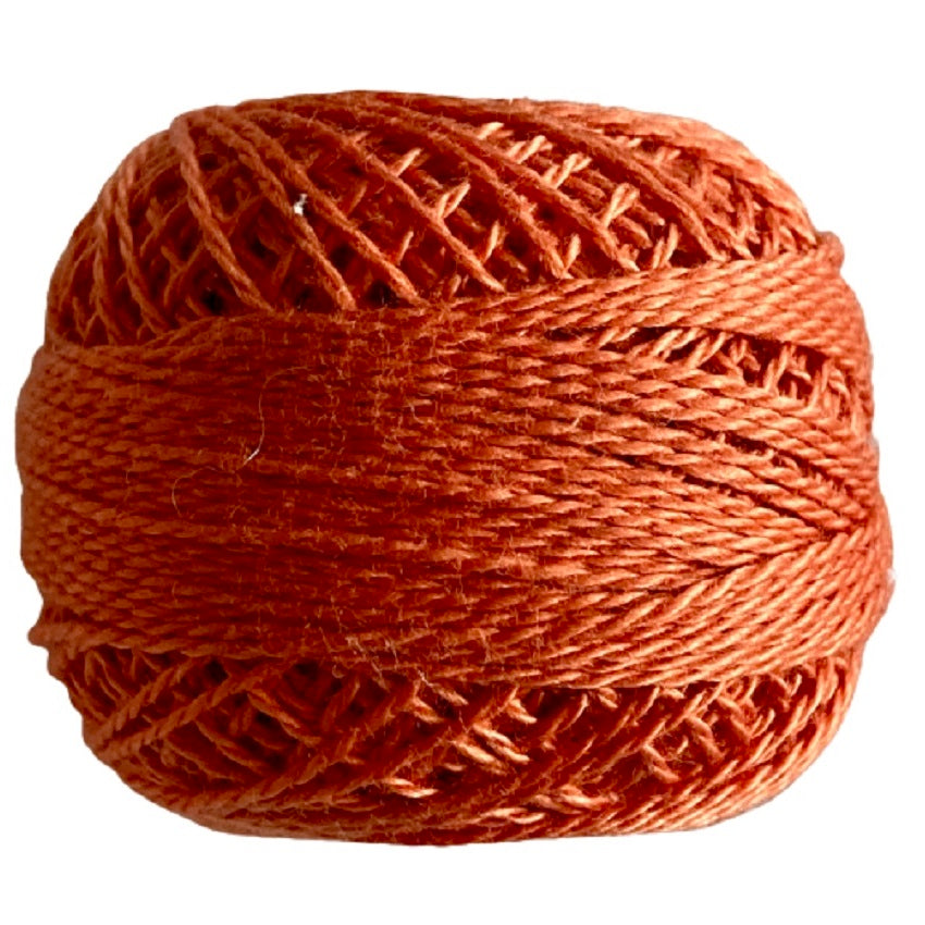 Valdani Pearl Cotton - 72 Peach Orange