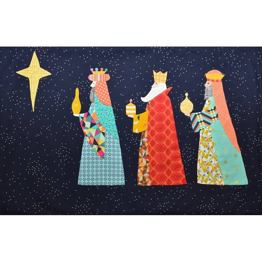 Louise Papas: We Three Kings Cushion Pattern