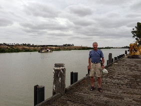 Murray River SA with Dad