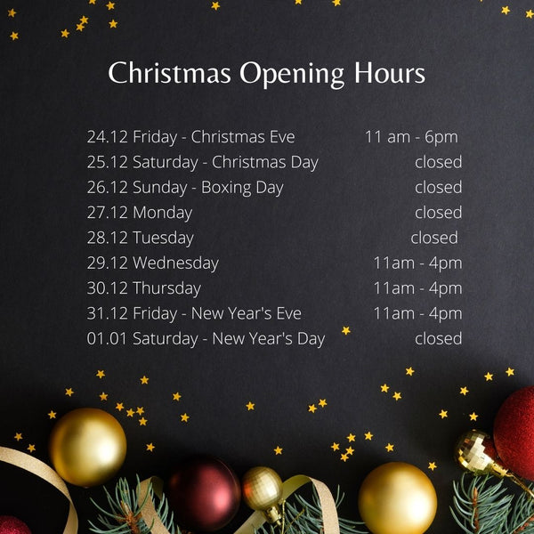 2021 Christmas Opening Hours at Fabric Garden Neutral Bay, Sydney Australia