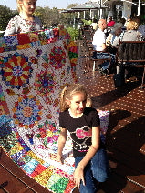Gina's Quilt - Big Blooms Pattern by Wendy Williams