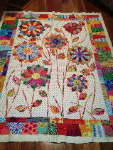 2013 Gina's Quilt - All over quilting complete