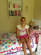 2012 Distributing Quilts & Cushions to my nieces