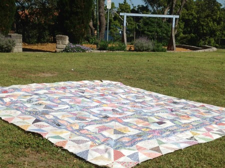 2014 Finish - Friendship Quilt - Windmills