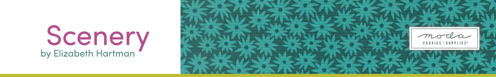 Scenary by Elizabeth Hartman for Moda Fabrics Logo