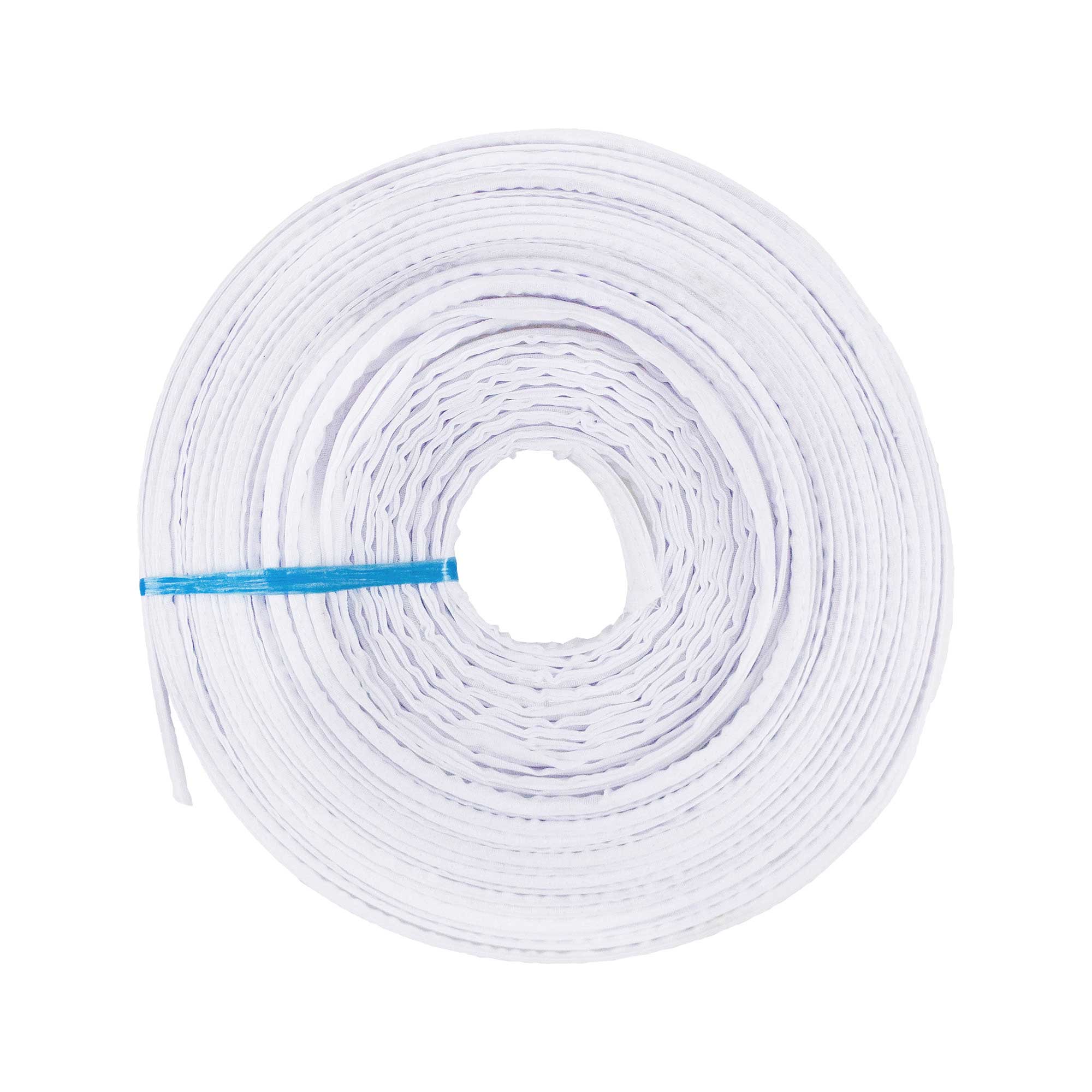 Birch Boning Covered Polyester 9mm x 11 metres WHITE