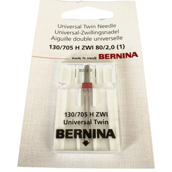 Bernina Universal Twin Sewing Machine Needles 80/2.0