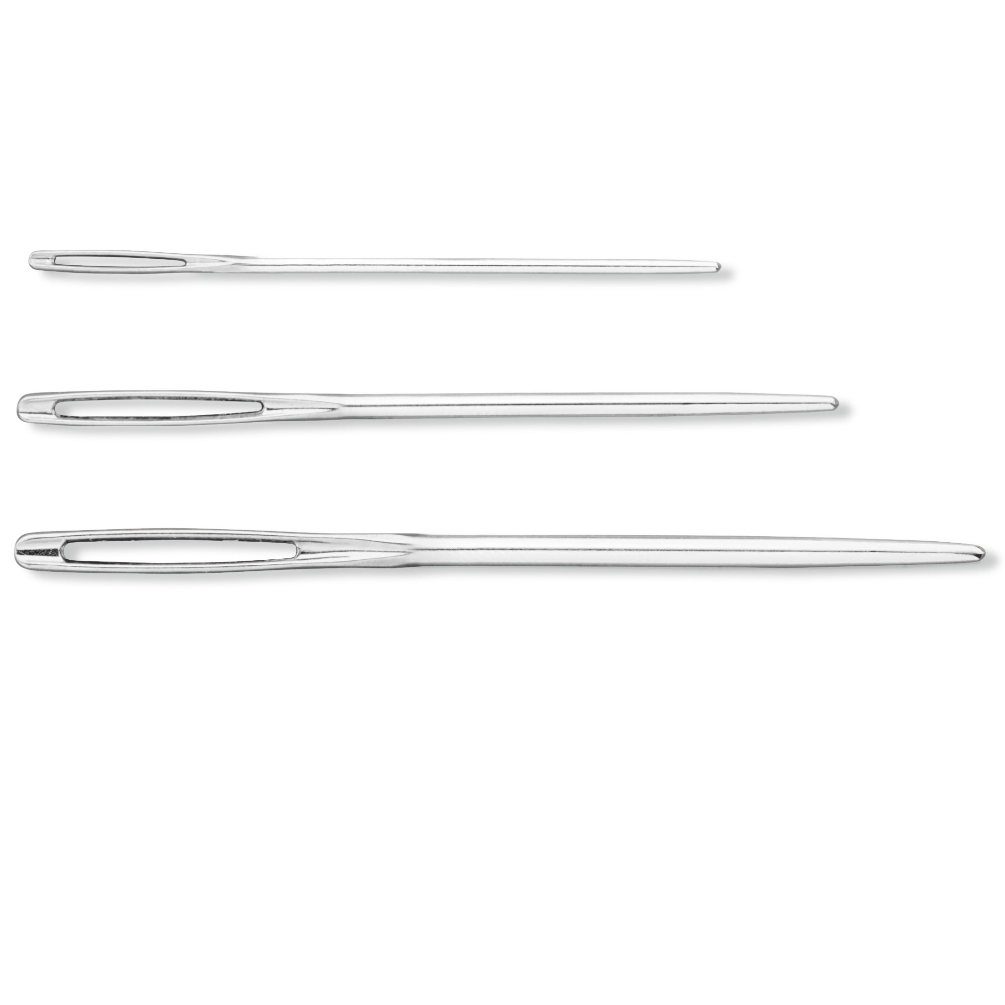 Prym Wool and Tapestry Needles No 1 3 5 Steel Silver 124119