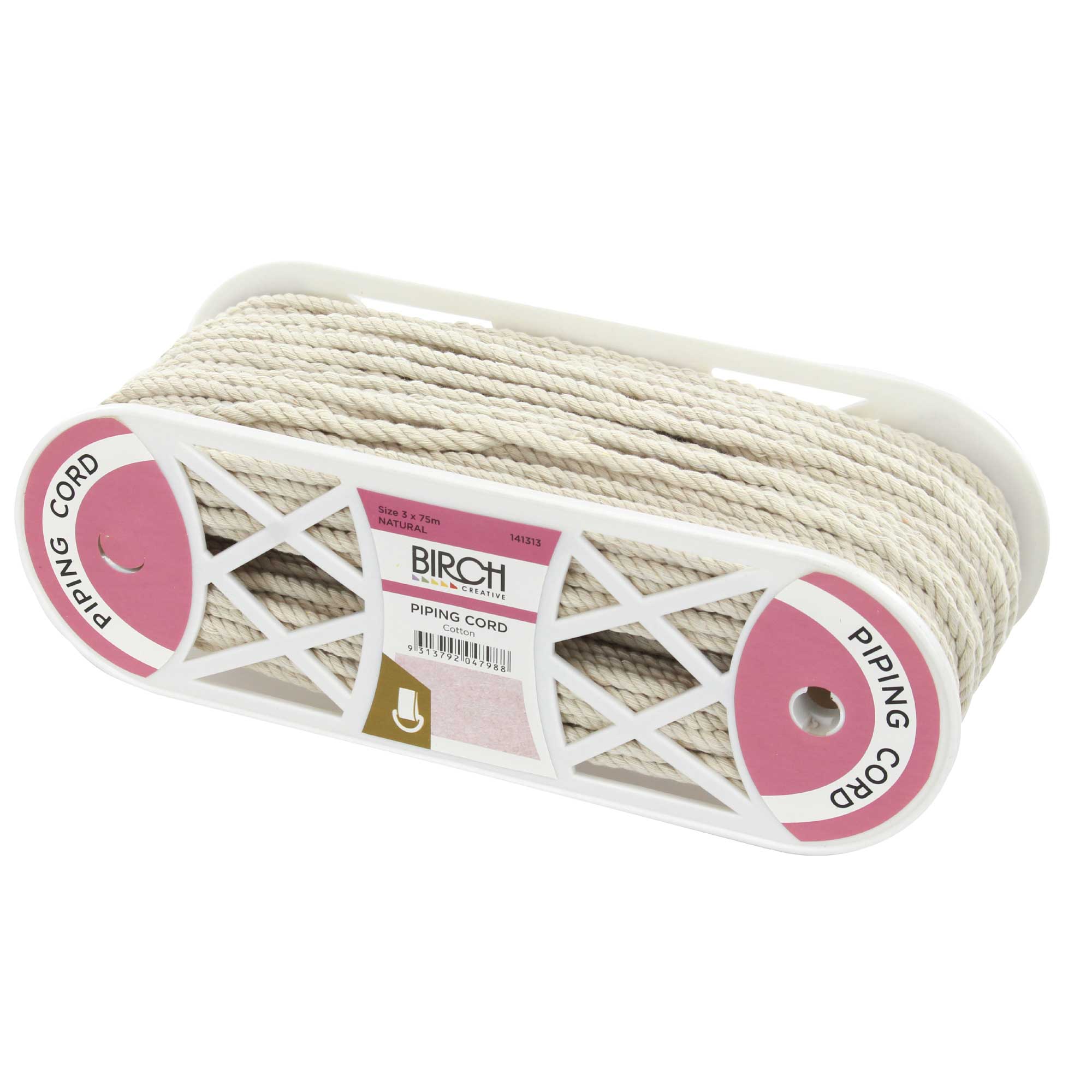 Birch Piping Cord 5mm NATURAL