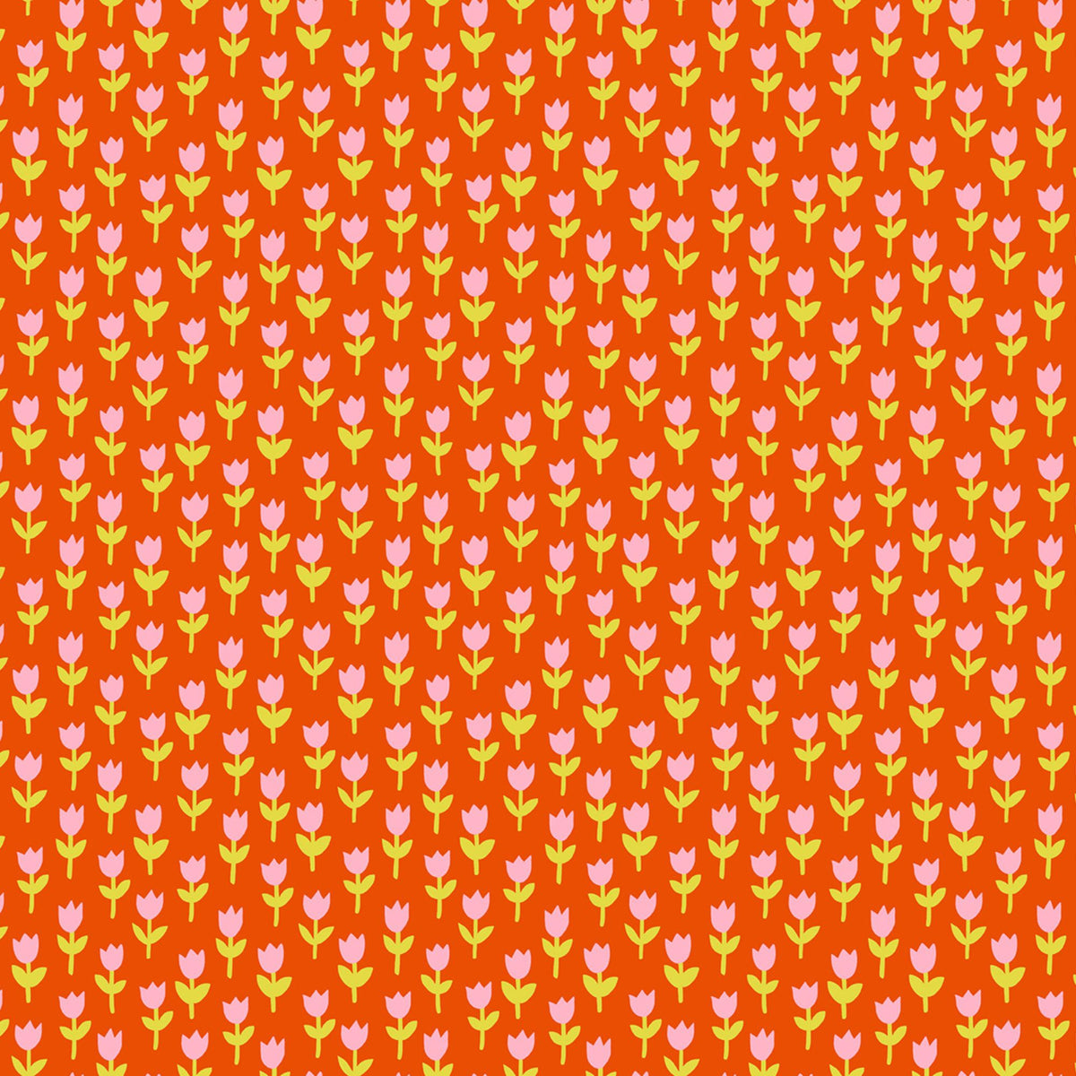 1 800 Calico Tulips 30's and Retro Floral Blender Warm Red by Alexia Abegg Ruby Star Society RS4169 13