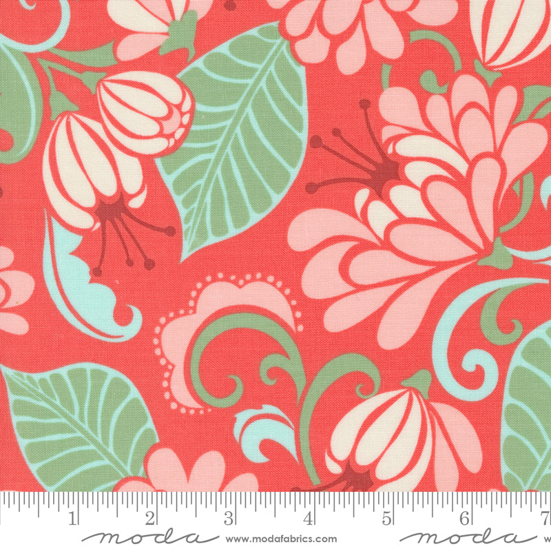 Tango - Kate Spain - Sarabande Tangerine 27330 12 - Moda Fabrics