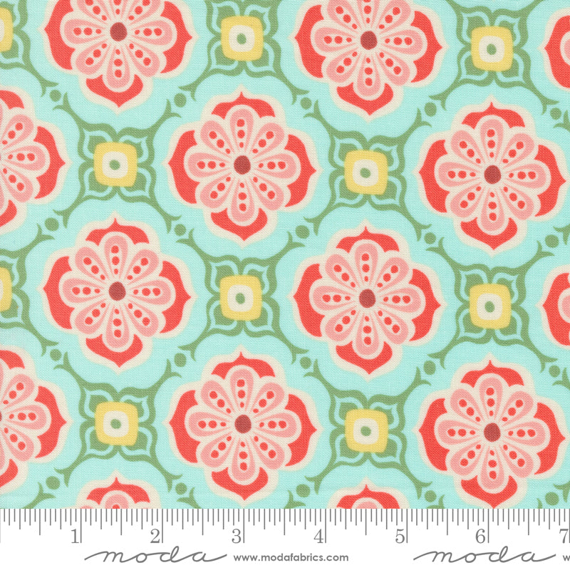 Tango - Kate Spain - Alhambra Sky 27333 22 - Moda Fabrics