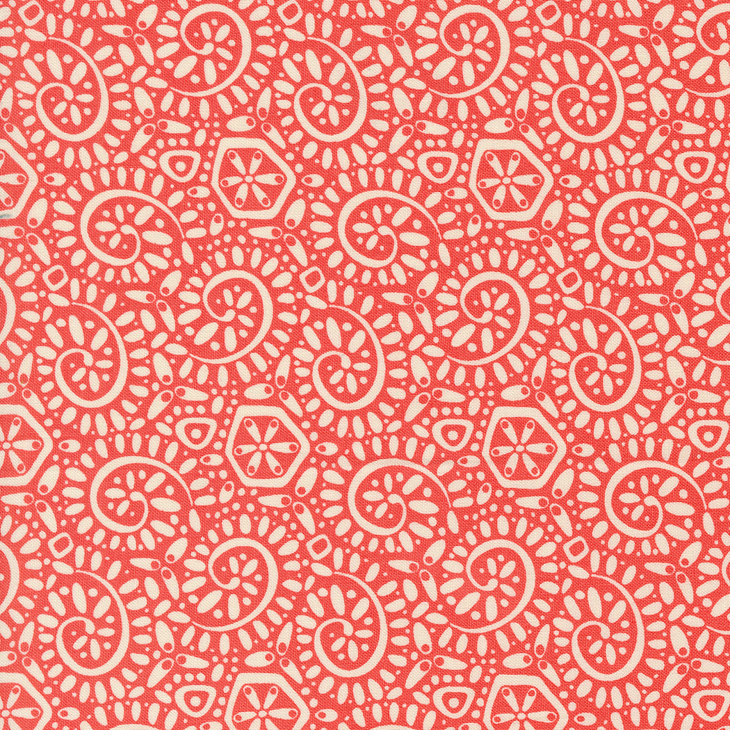 Tango - Kate Spain - Canto Tangerine 27337 12 - Moda Fabrics