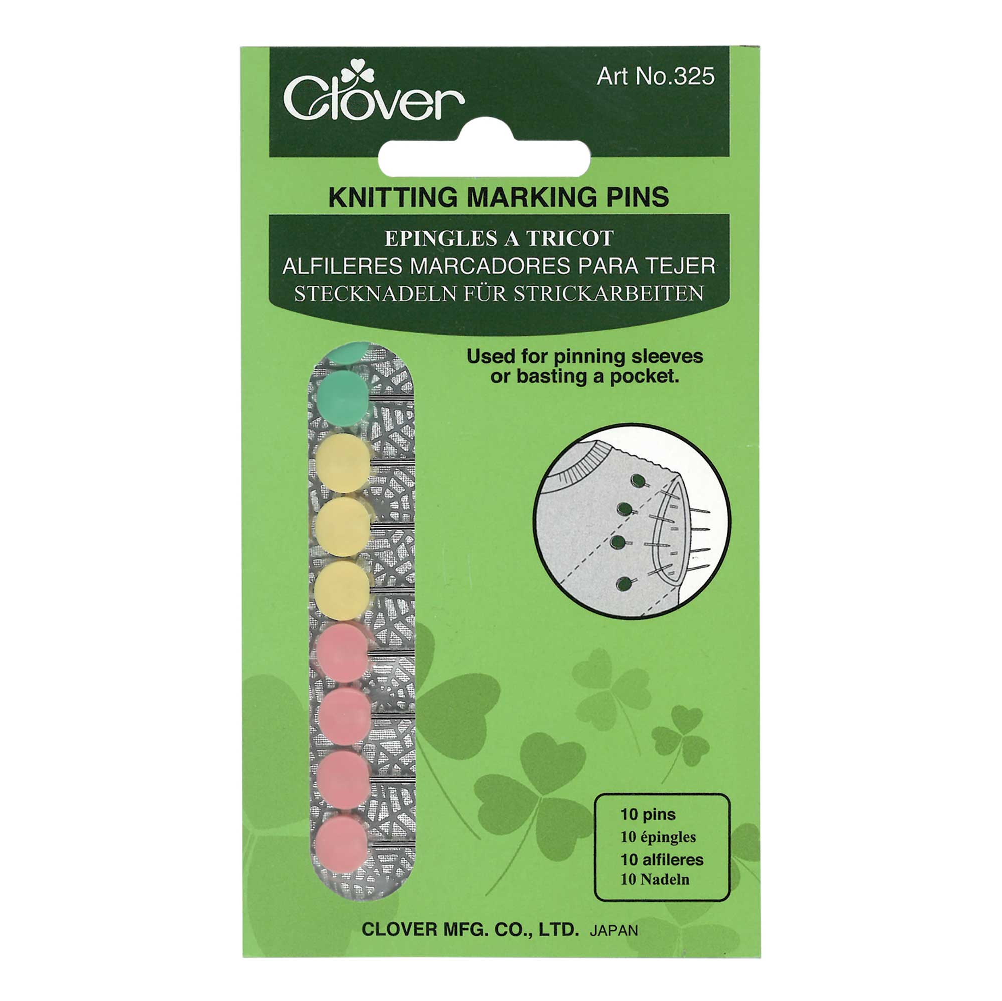 Clover Marking Pins Knitting 325