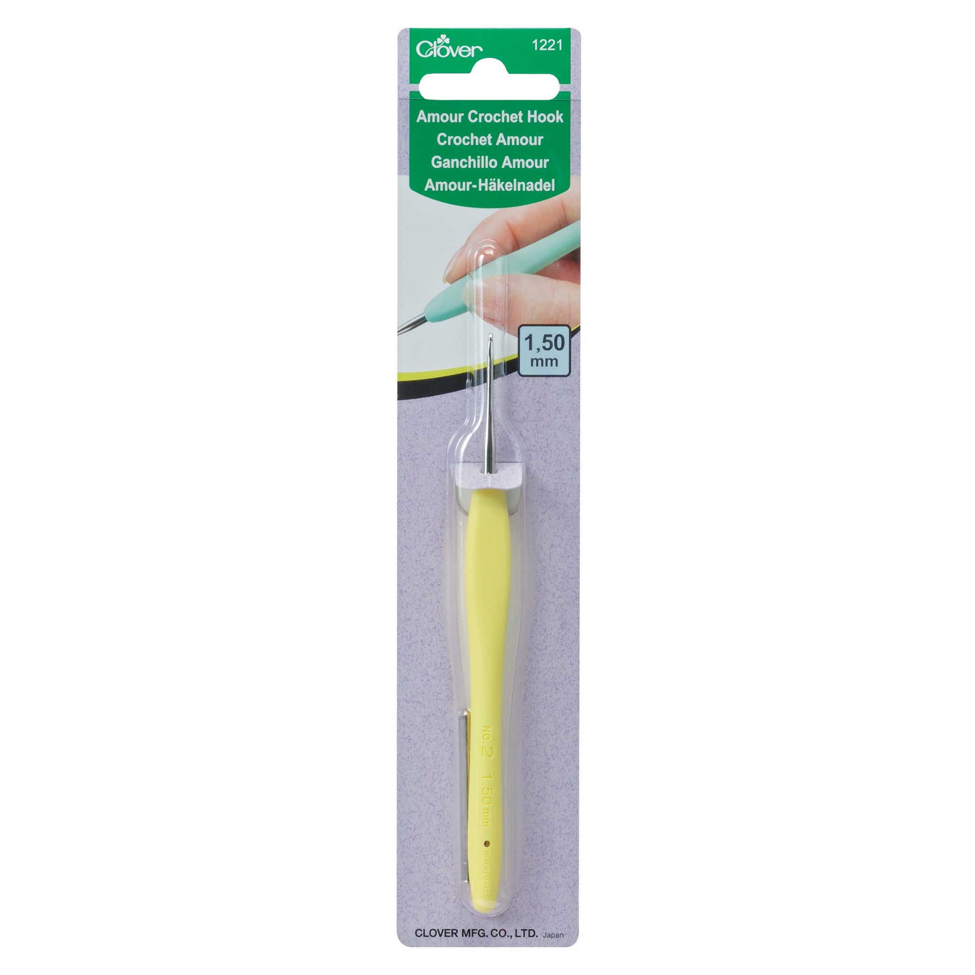 Clover Amour Crochet Hook 1.5mm