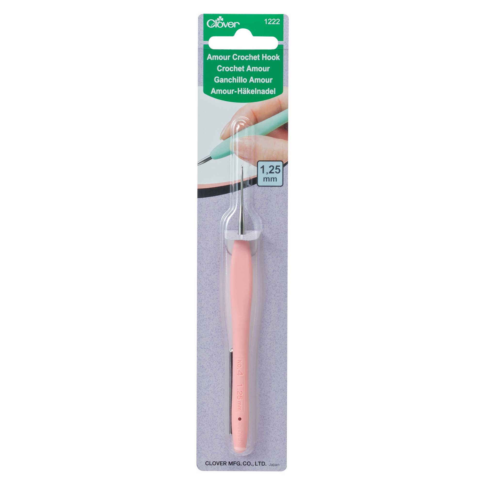 Clover Amour Crochet Hook 1.25mm