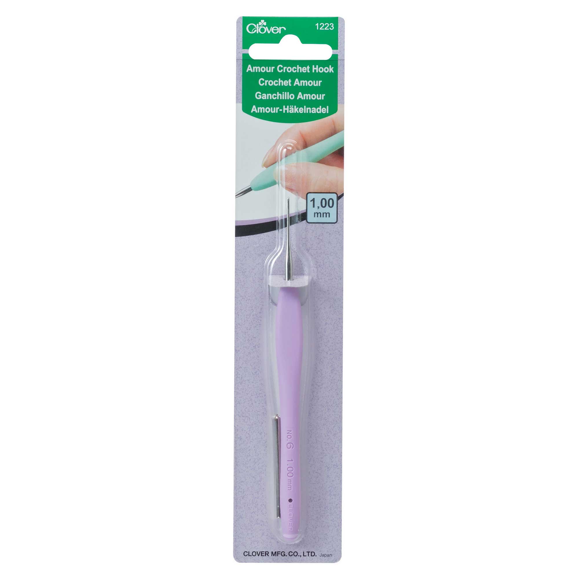 Clover Amour Crochet Hook 1mm