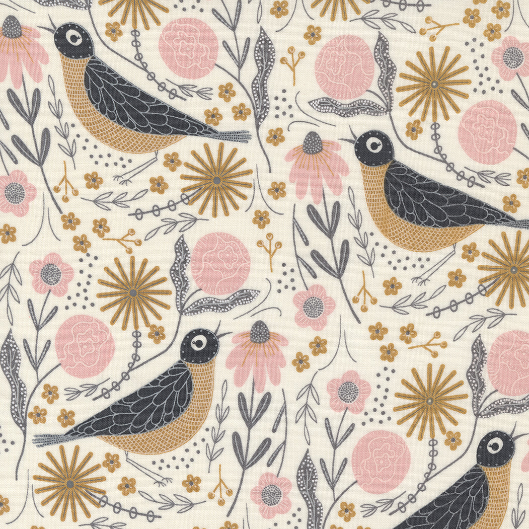 Gingiber - Birdsong - Songbird Bluebird Cloud Sunshine 48352 31