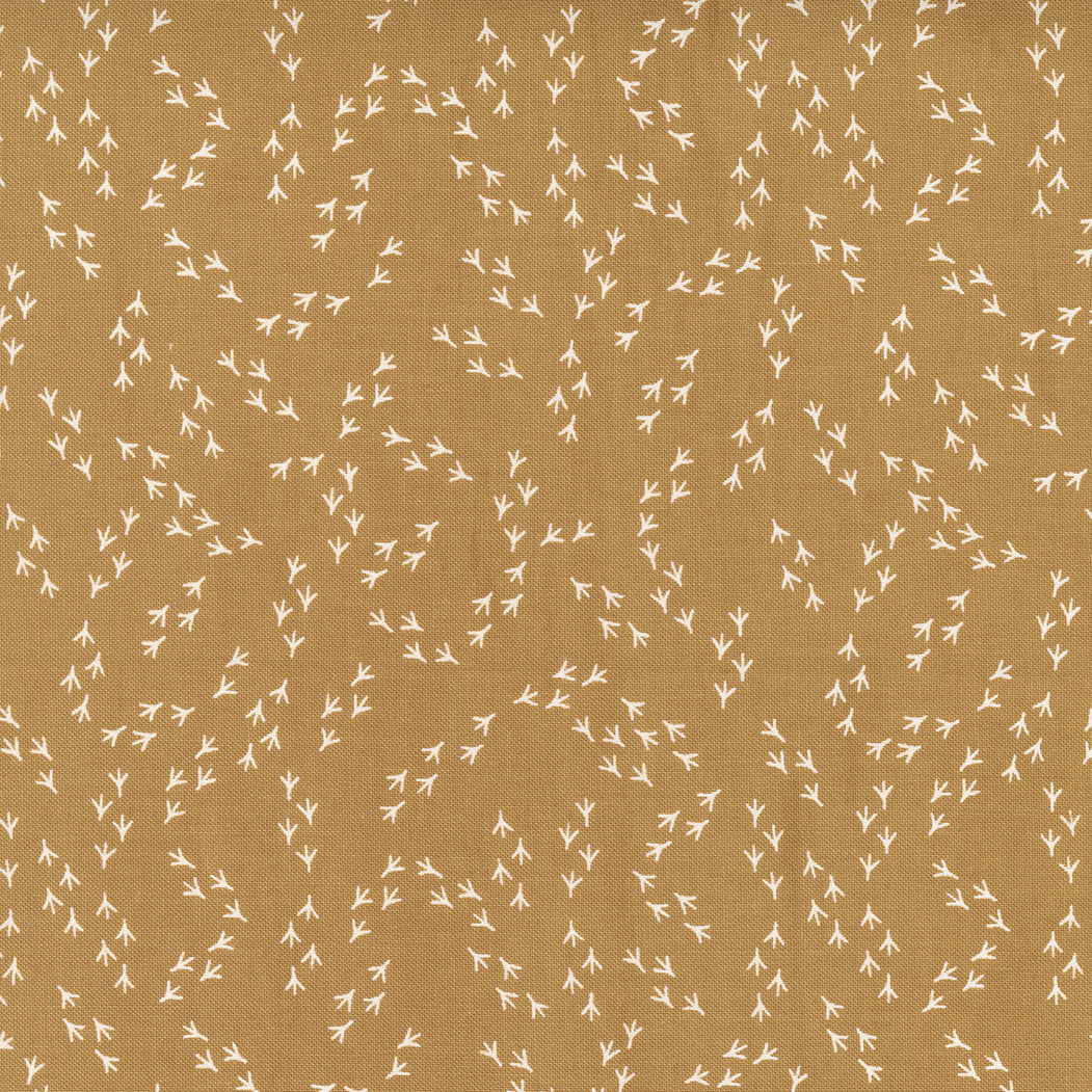 Gingiber - Birdsong - Bird Dance Pebble Mustard 48358 14