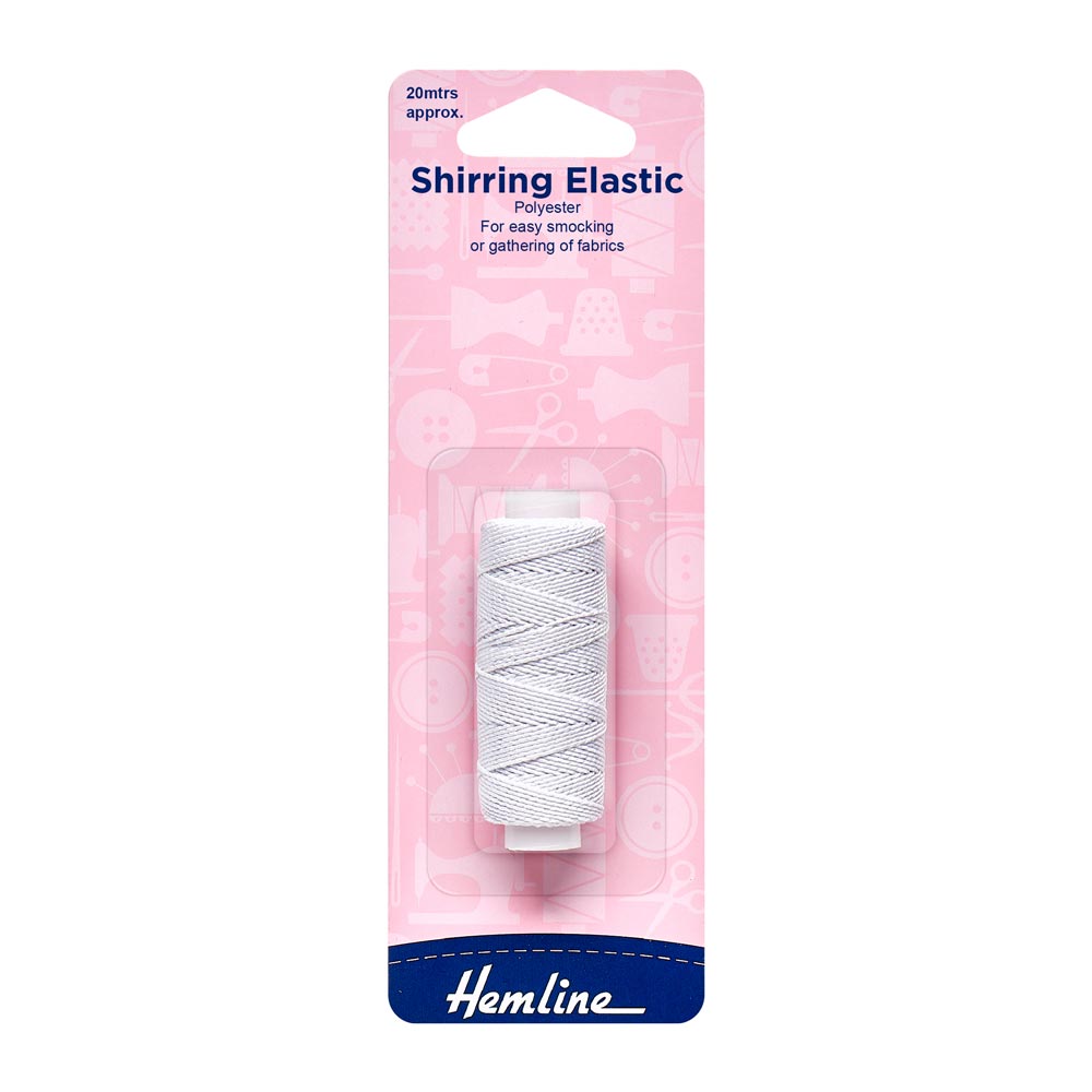 Hemline Shirring Elastic 0.75mm 20m