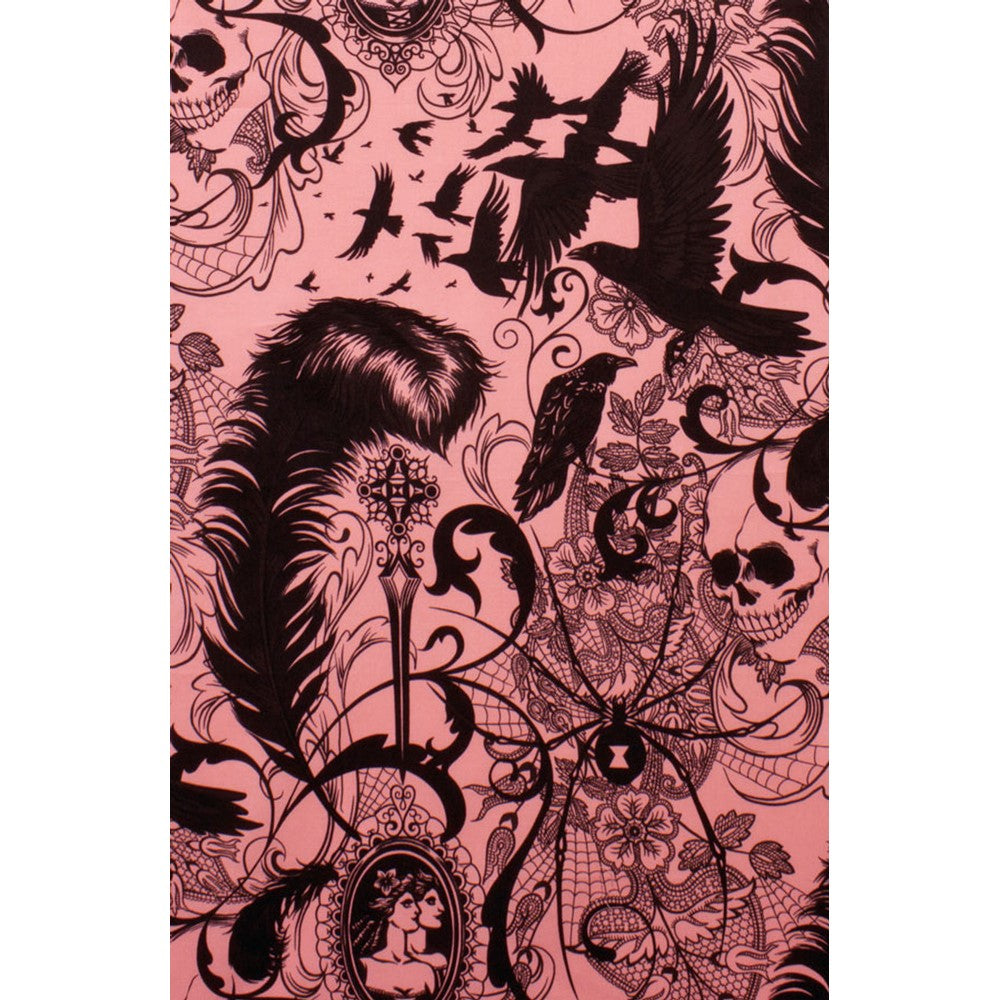 Alexander Henry Fabrics: After Dark - Pink 7740D