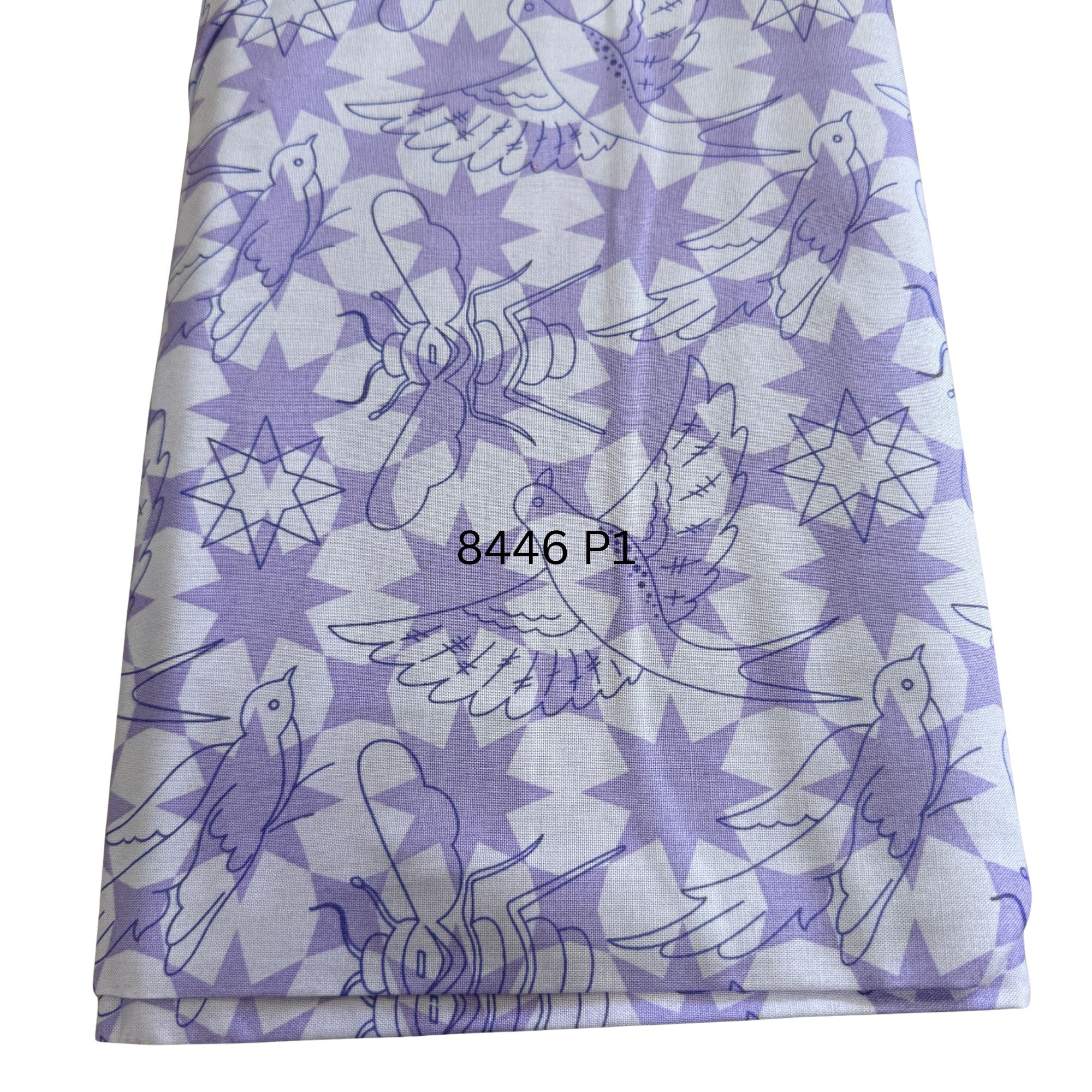 Sun Print Luminance by Alison Glass - Flourish Lavender - 8446 P1