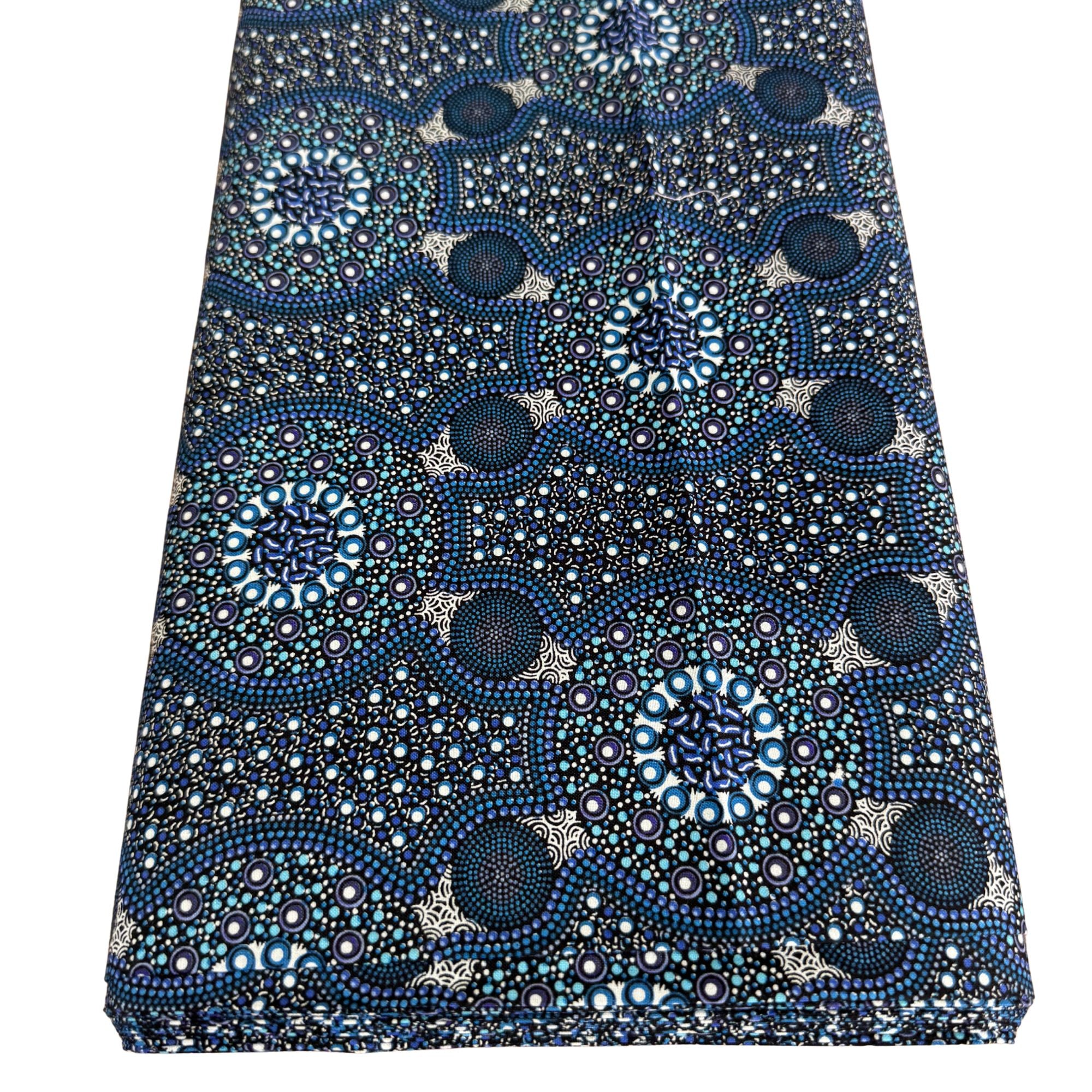 Aboriginal Design: Bush Flowers in Blue by Marlene Doolan BOLT