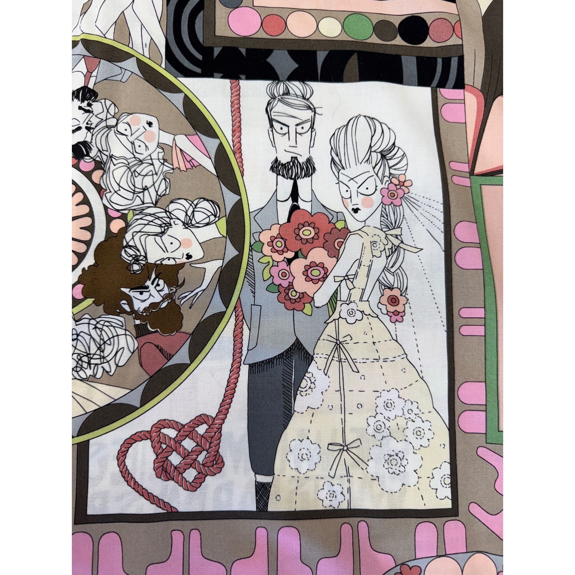 Alexander Henry Fabrics - Ghastlie Love 8788A