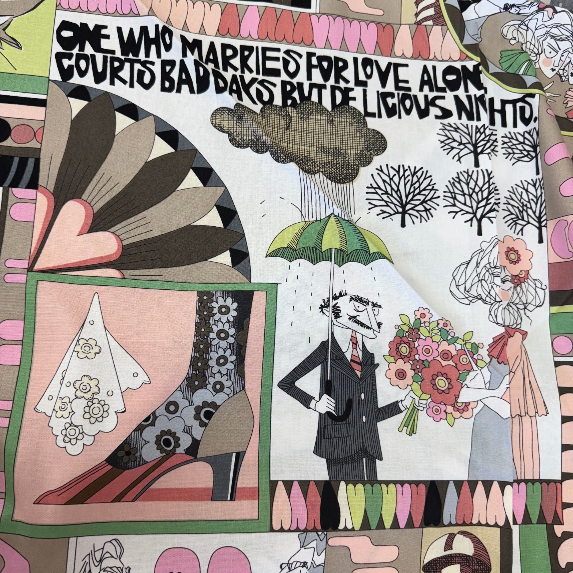 Alexander Henry Fabrics - Ghastlie Love 8788A