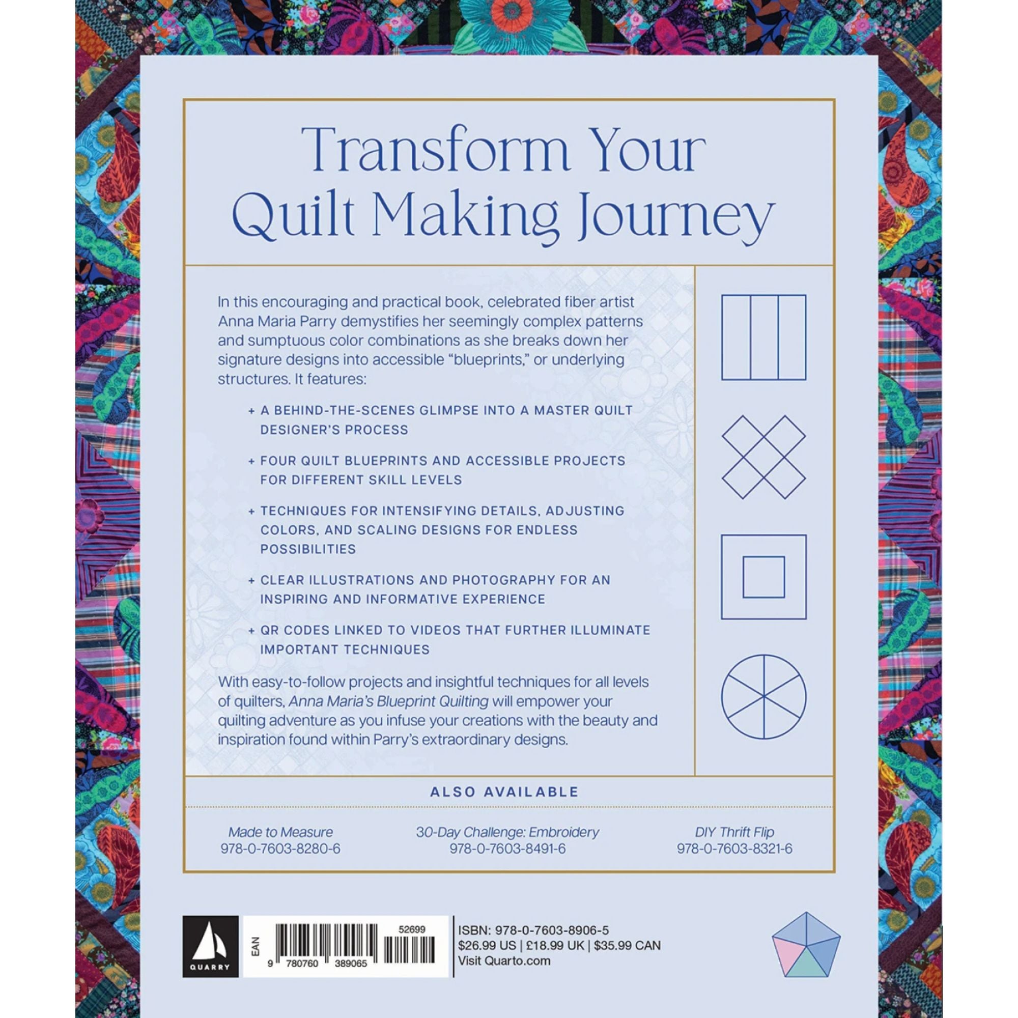 Anna Maria Parry: Blueprint Quilting Book