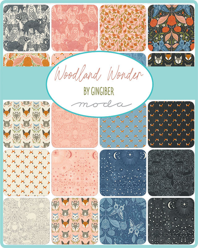 Fat Eighth Bundle: Woodland Wonder by Gingiber MODA 28 pcs