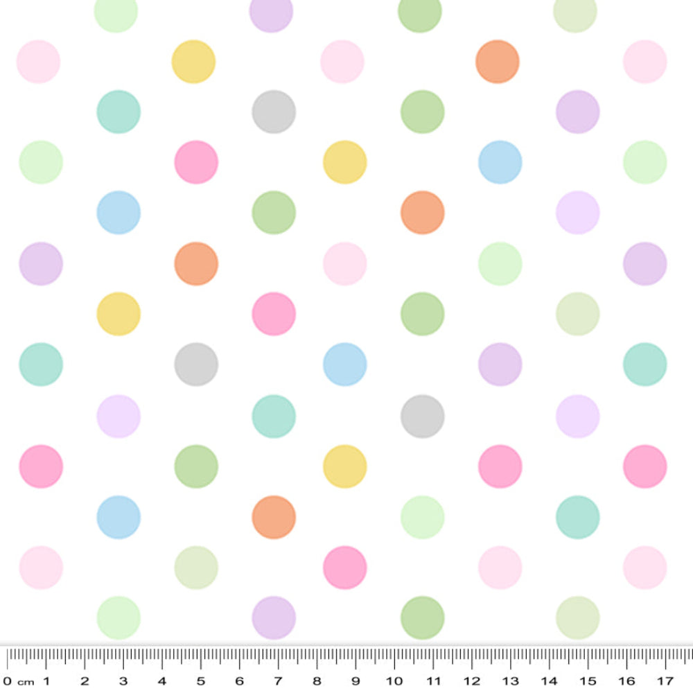 Big Dots Multi Pastel 3075 B22