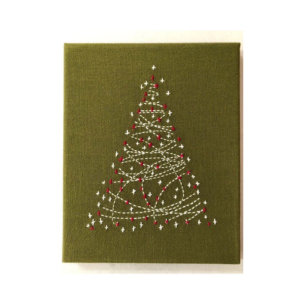 BeBe Bold Pattern: Sashiko Christmas Tree Kit