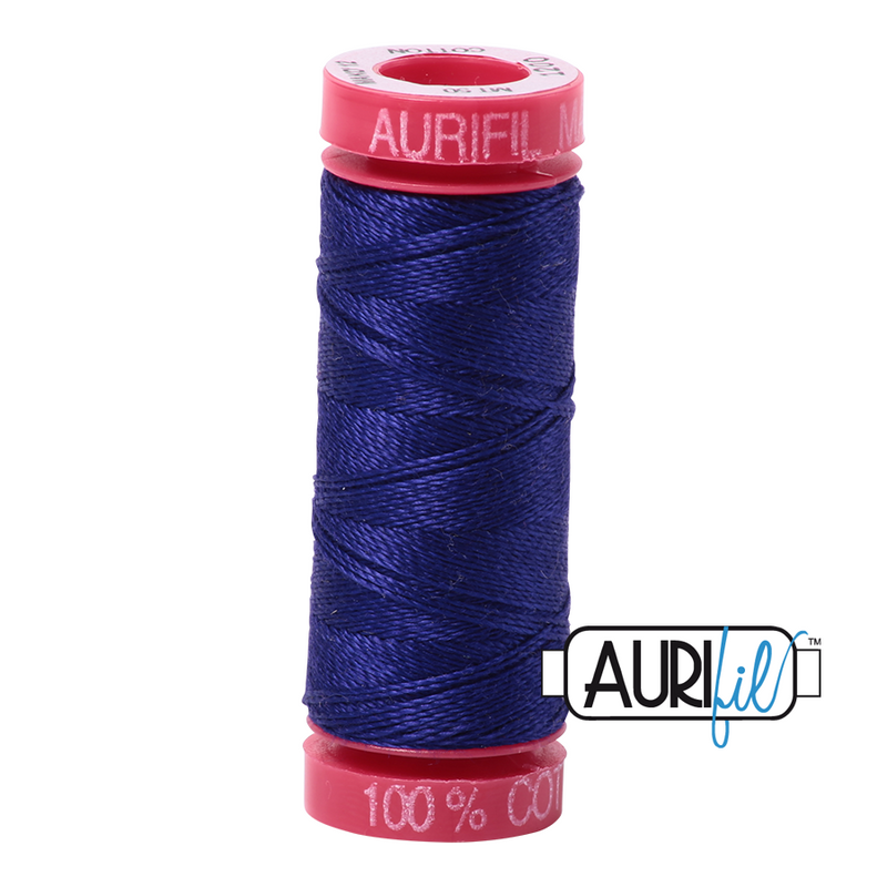 Aurifil Cotton Mako 1200 Blue Violet Thread