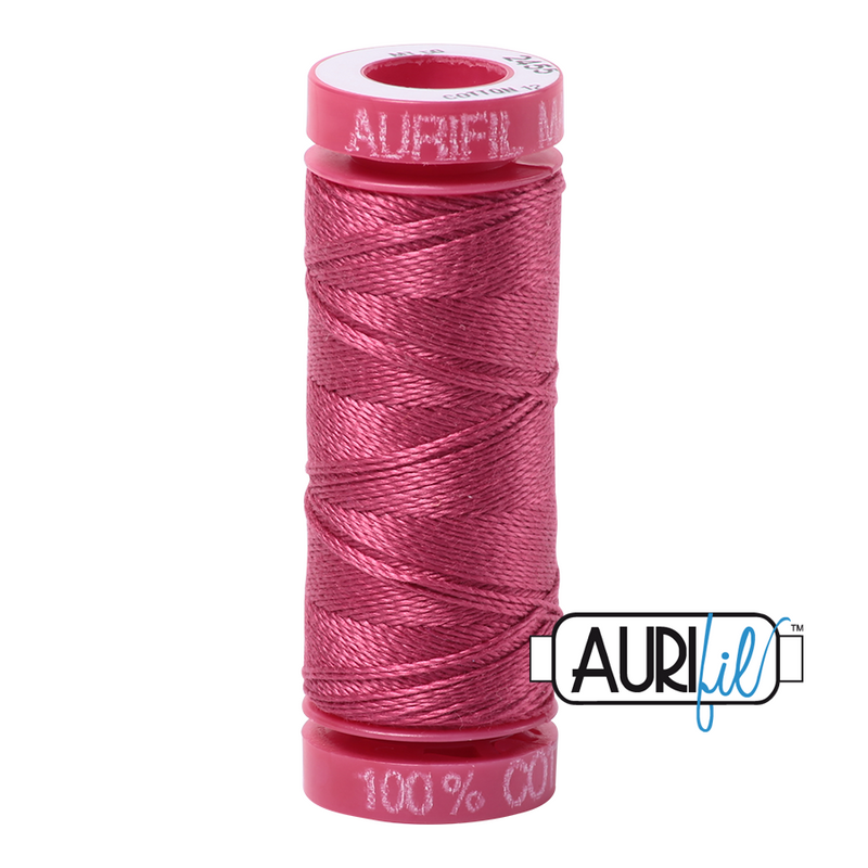 Aurifil Cotton Mako 2455 Carmine Red Thread Ne 12 50m