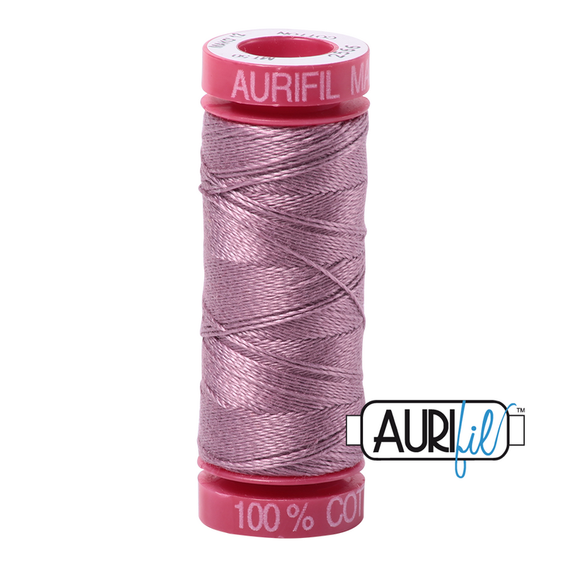 Aurifil Cotton Mako 2566 Wisteria Thread Ne 12 50m