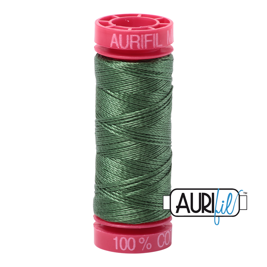 Aurifil Cotton Mako 2890 Very Dark Grass Green Ne 12 50m