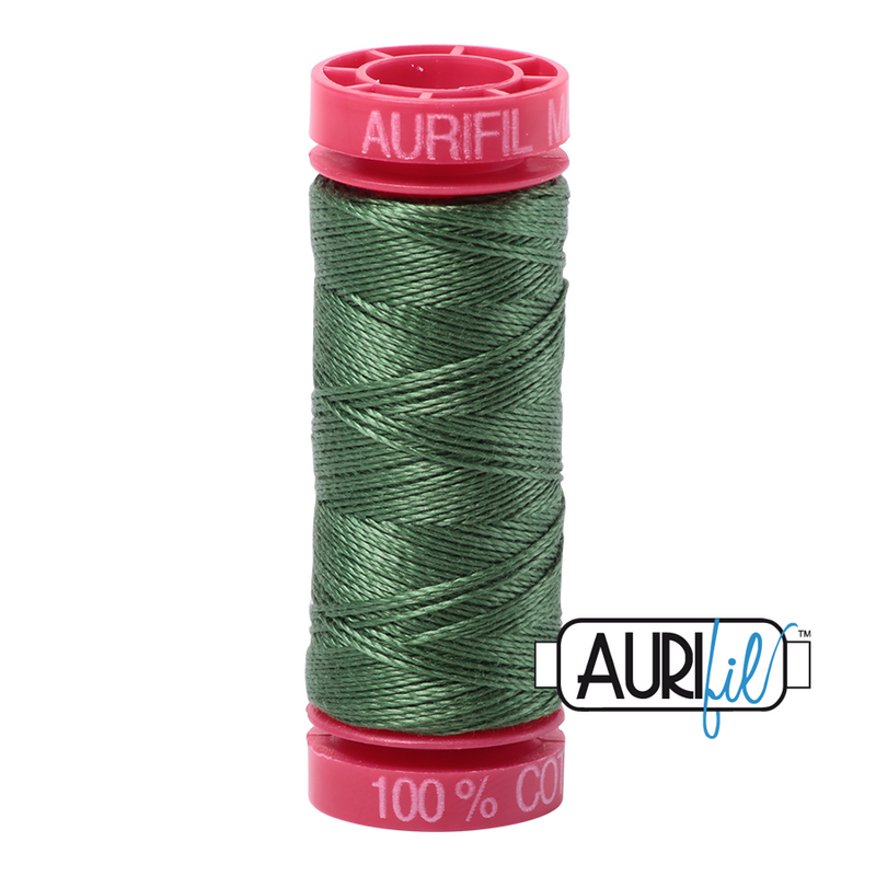 Aurifil Cotton Mako 2890 Very Dark Grass Green Ne 12 50m