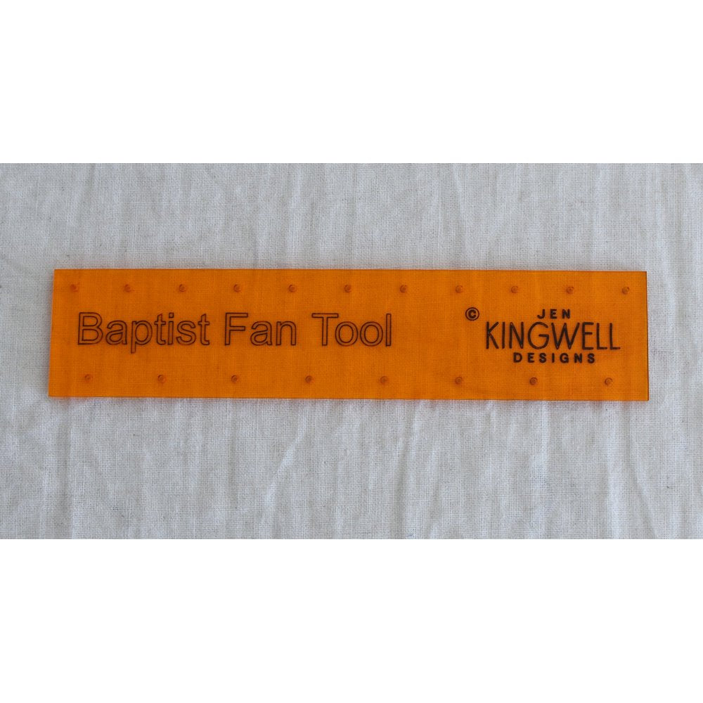 Jen Kingwell Designs: Baptist Fan Quilting Ruler