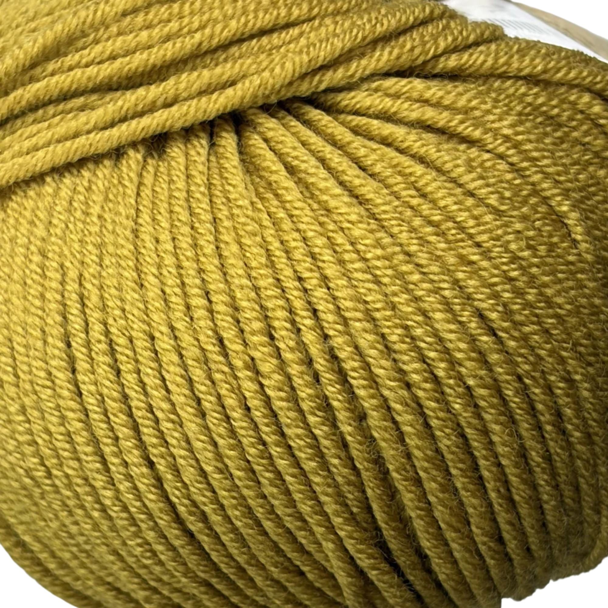 Bellissimo Australian Merino Extra Fine Wool Yarn 8 Ply Dijon 260