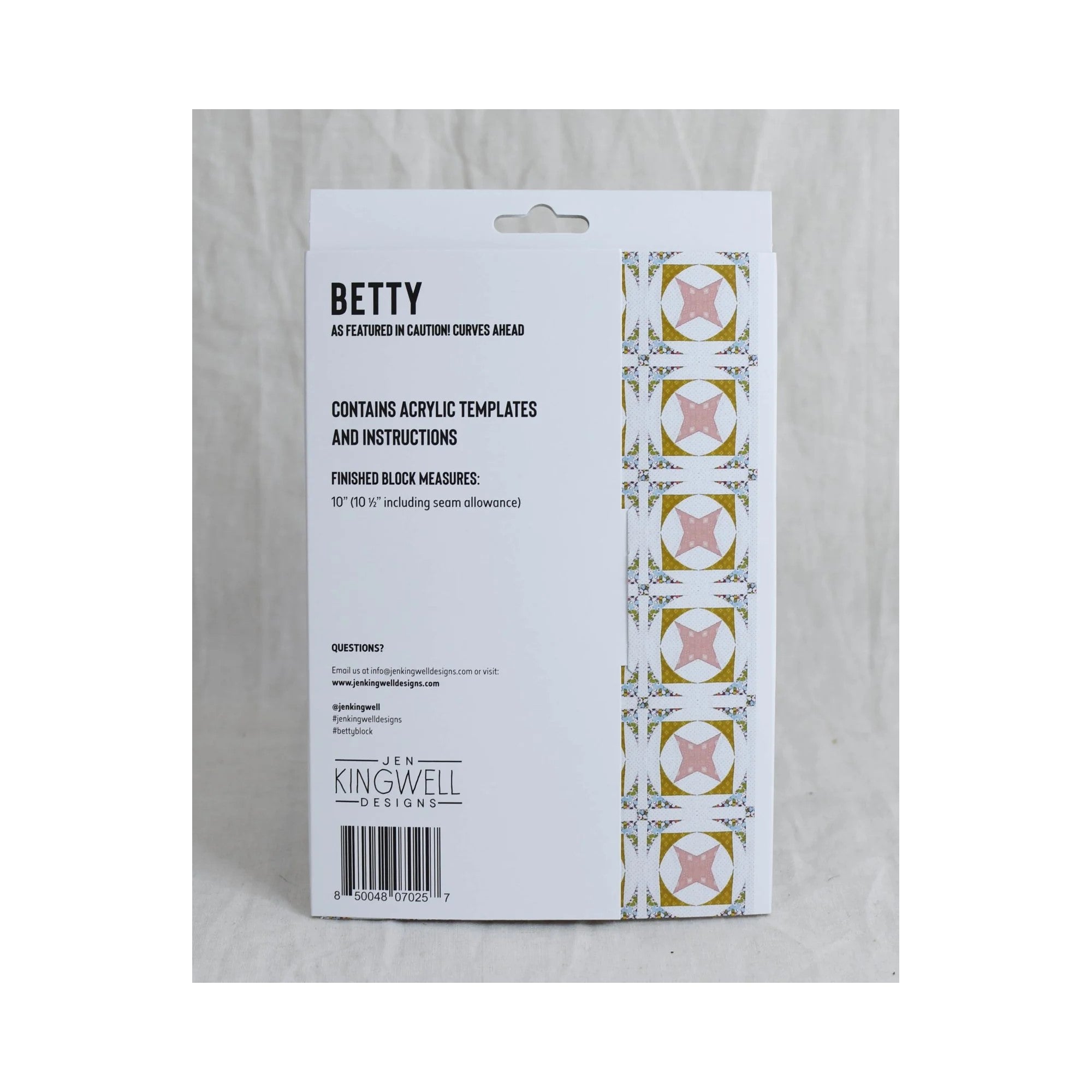 Jen Kingwell Designs: Betty Tempter