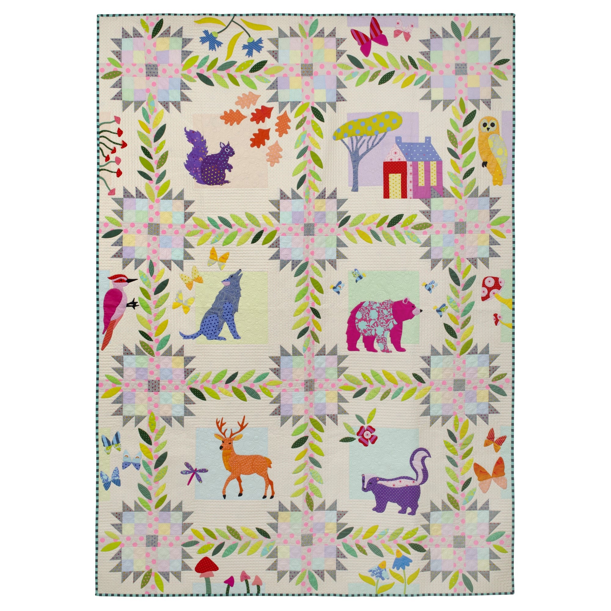 Tula Pink and Sarah Fielke Big Woods Quilt - Fabric Pack