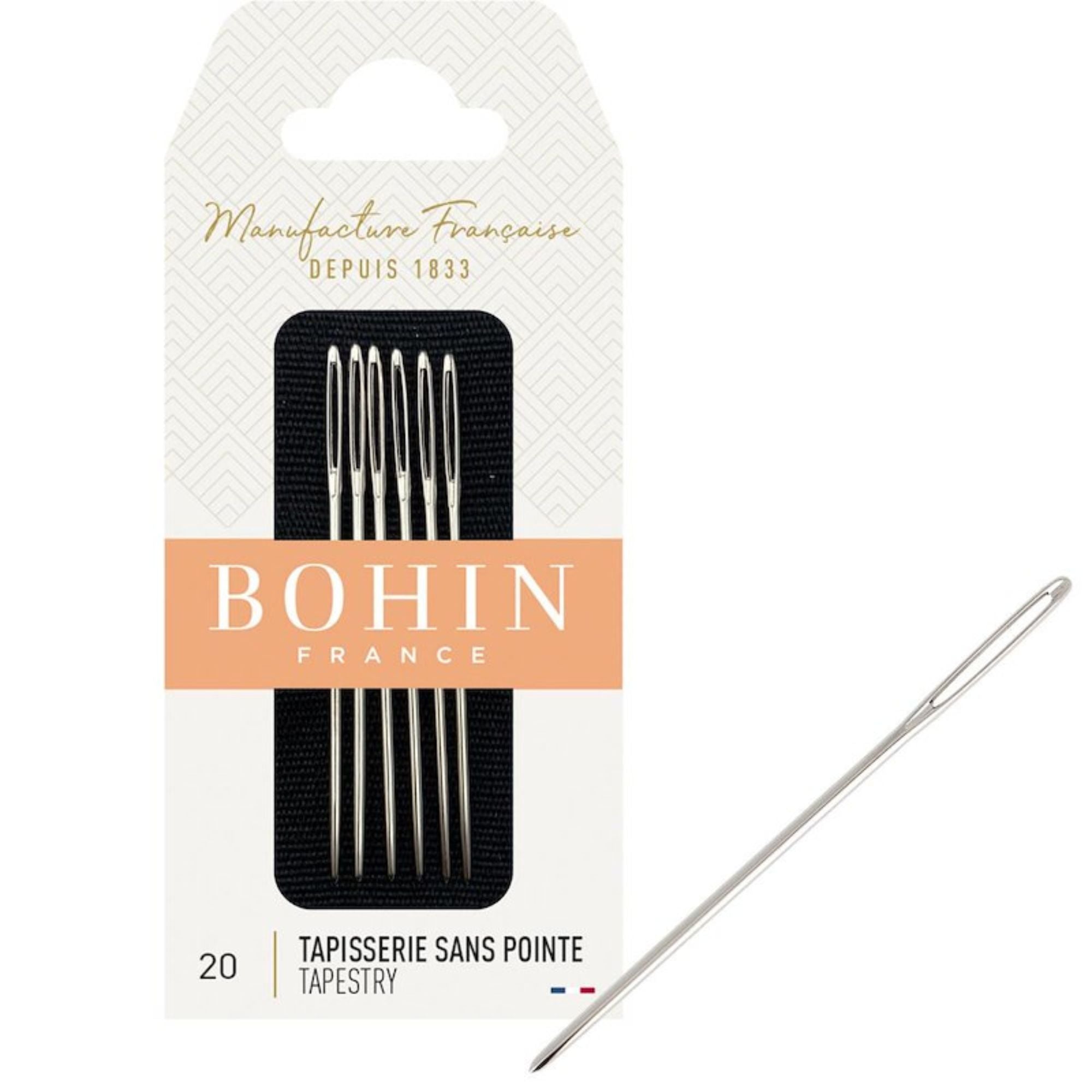 Bohin France Tapestry Needles Size 20