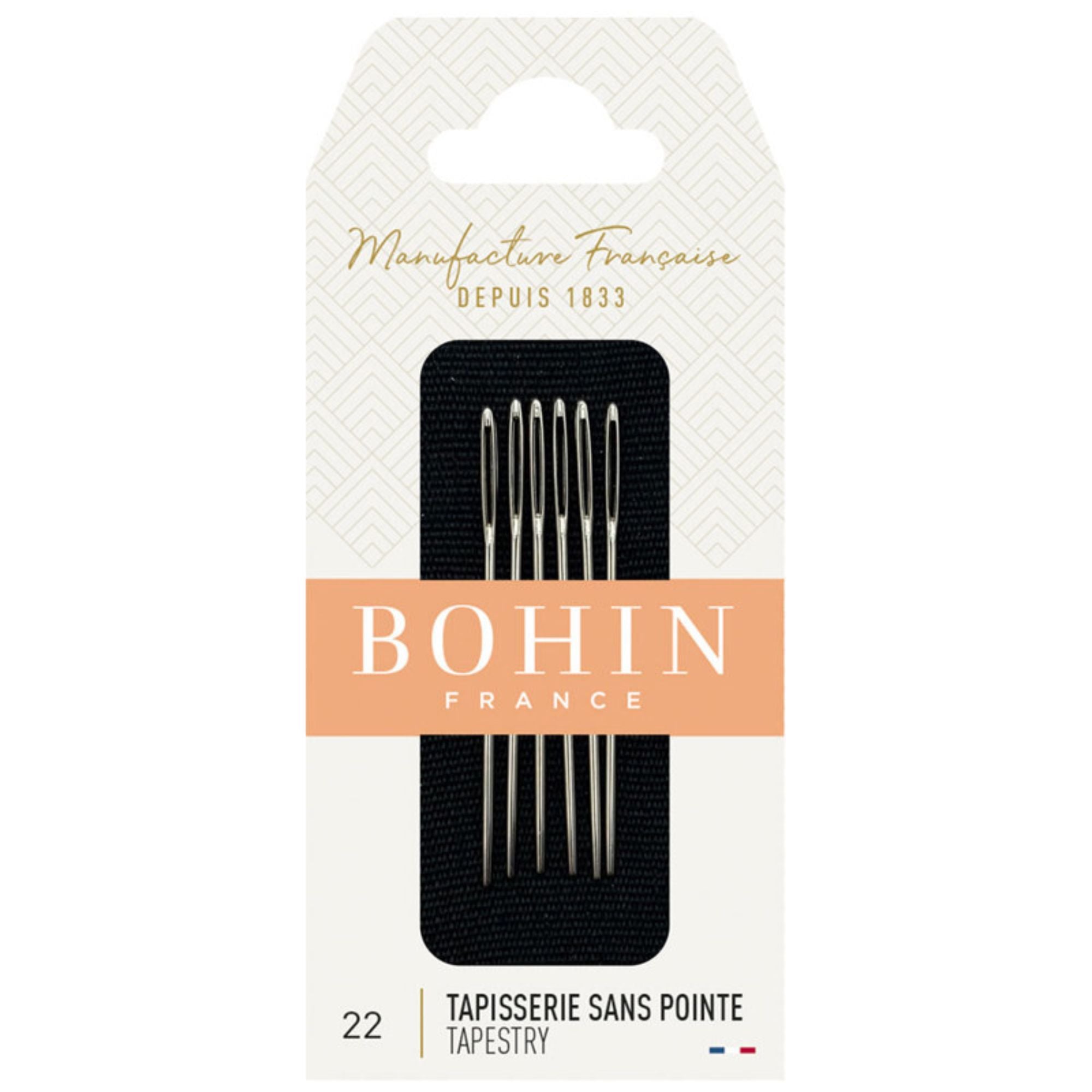 Bohin France Tapestry Needles Size 22